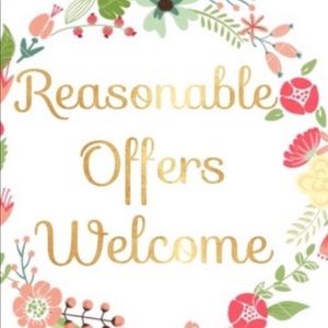 Not for sale but I do consider reasonable offers